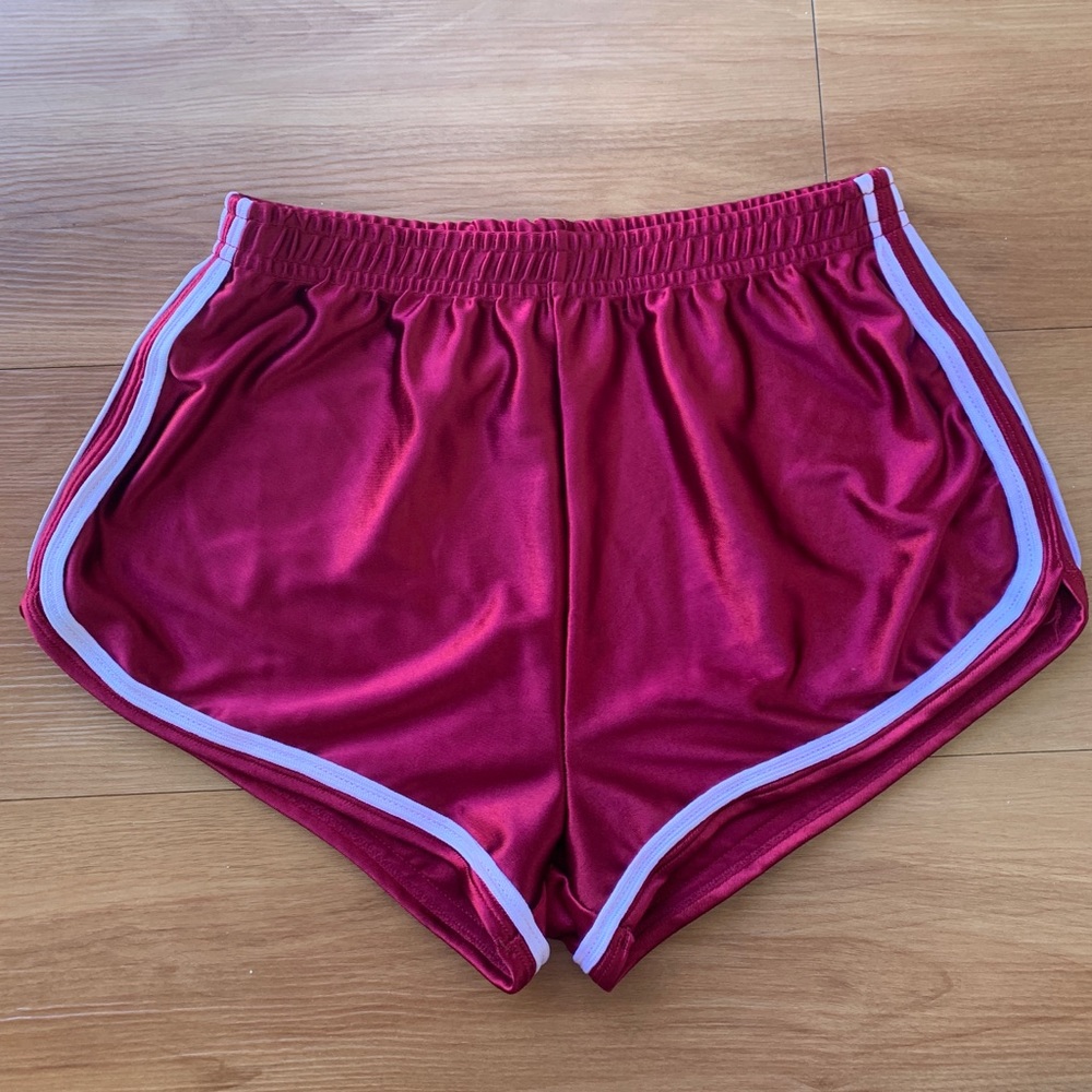 Velvet shorts, SIZE SMALL